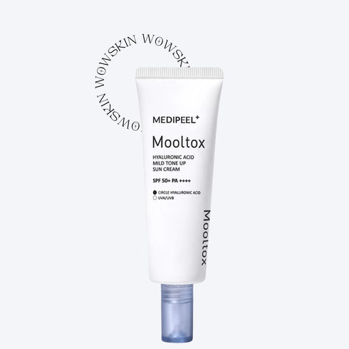 Hyaluronic Acid Mooltox Mild Tone Up Sun Cream, SPF50+/PA++++ - WowSkin Romania